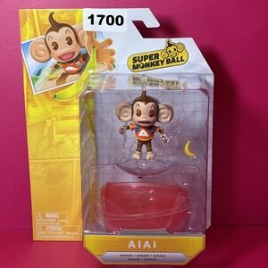 Aiai Super Monkey Ball Action Figure Jakks Pacific 2023 New & Sealed